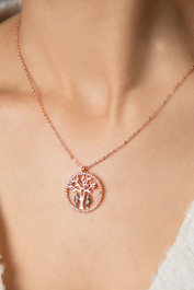 Heliophilia Silver Collar de Metal Rosa 40+5 cm